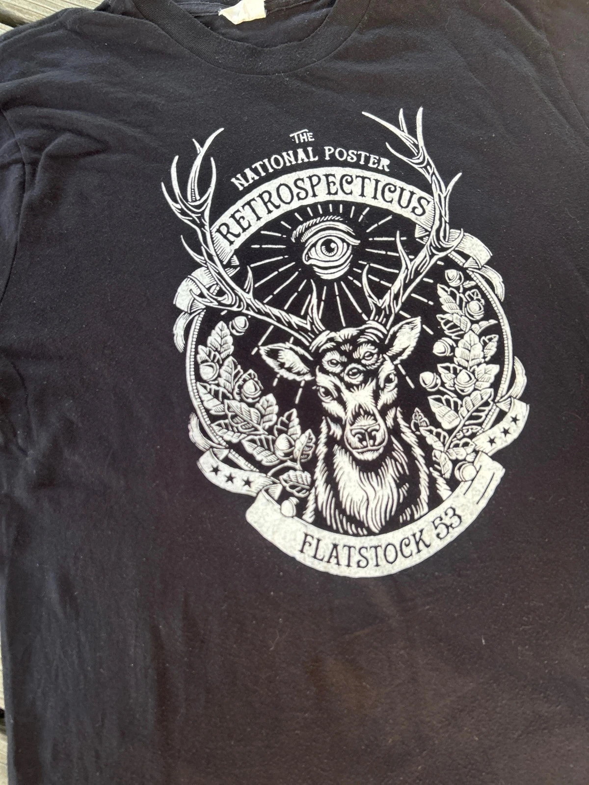 Vintage T-shirt USA ↗ Maat L Amerikaanse college stijl Zeer goede staat – photo 2